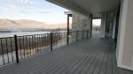 Deck with views of Pineview